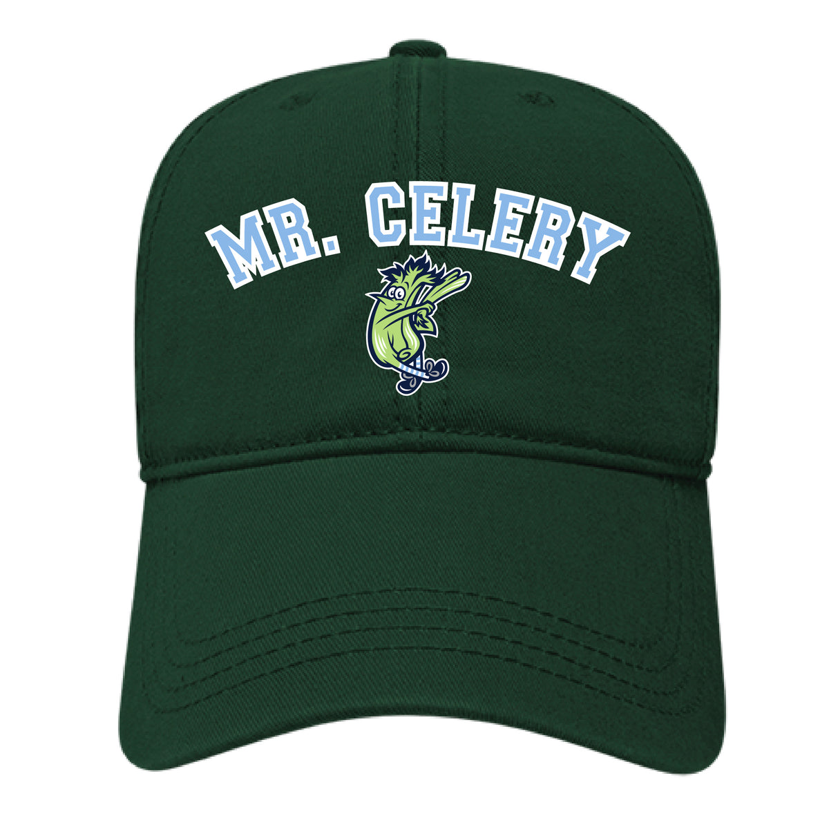 Adult Dark Green Mr. Celery Adjustable Cap – Wilmington Blue Rocks